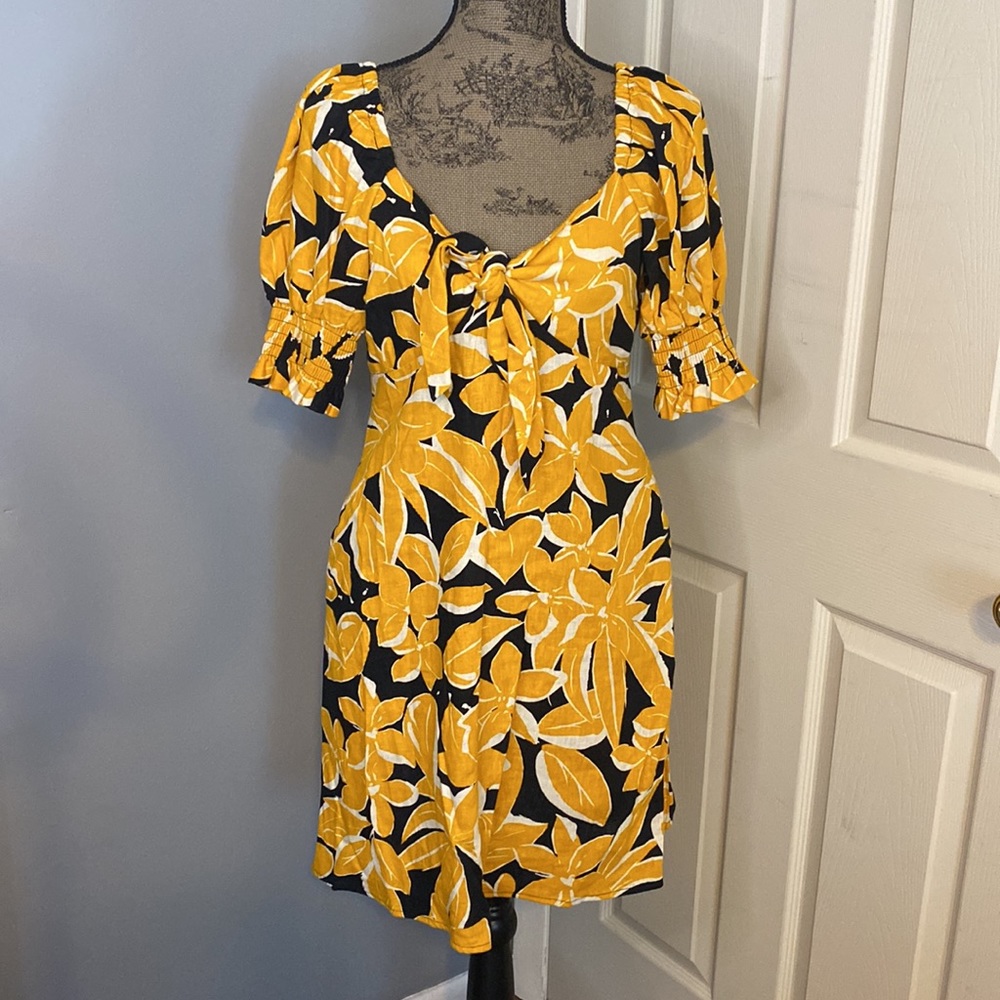 Puff Sleeve Dress